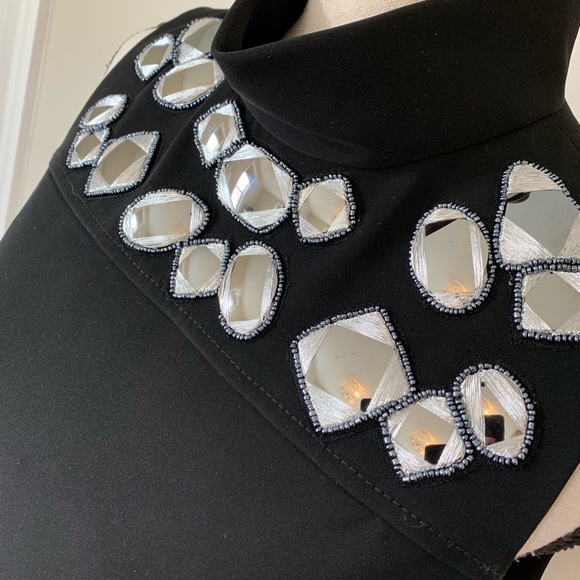 PER SE dress with mirror details - Picture 3 of 7